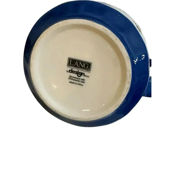 Hand Painted Lang by Design "The Pick of the Patch" Coffee Mug - Picture 3 of 4